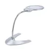 lupa biurkowa 2,5X 5X 130 mm Lupa z 2 diodami LED Podgląd zdjęcia produktu 1