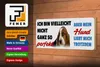 Holzschild Tier Spruch 27x10cm mein Hund liebt mich Produktbild-Vorschau 3