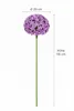 Allium Stecker Metall Ø16+20cm Gartenstecker lila 2erSet Produktbild-Vorschau 5