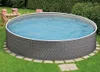 Azuro 4,0 x 1,2 m Pool Rattan – Aufstellpool ohne Leiter Produktbild-Vorschau 1