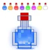 Zaubertrank Flasche Licht, 8 Farbe Fläschchen Licht, LED Produktbild-Vorschau 5