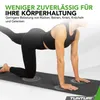 Tunturi Dicke Yogamatte 8mm - Rutschfest Gymnastikmatte  - Produktbild-Vorschau 3