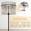 ZMH Stehlampe Schwarz Stehleuchte Glas Standleuchte Produktbild-Vorschau 4