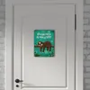 Metallschild mit Faultier auf Baum Motiv und Spruch: Ich Produktbild-Vorschau 6