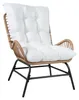 Sedia da giardino COSTWAY in polyrattan resistente alle Anteprima dell’immagine prodotto 1