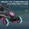 HOMCOM Gokart, Kinderfahrzeug mit Pedal, Tretauto, Outdoor, Produktbild-Vorschau 6