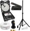PremiumX Camping SAT Anlage Stativ Receiver Single LNB 10m Produktbild-Vorschau 1