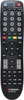 A black remote control with various buttons and labels. Produktbild-Vorschau