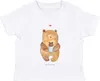 Mr. & Mrs. Panda Babyshirt Bär Baby 12. - 18. Monat - Weiß Produktbild-Vorschau 1