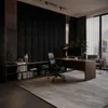 Komvortowy | Polsterpaneel | Wandkissen Velours Schwarz Produktbild-Vorschau 4