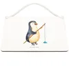Mr. & Mrs. Panda Schild Pinguin Angler DIN A5 - Weiß - Produktbild-Vorschau 2