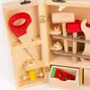 Kinderplay dřevěný box s nářadím pro děti, 38ks Náhled obrázku produktu 8