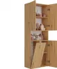 Badschrank mit Wäschekorb ATSO 3 – Artisan-Eiche Produktbild-Vorschau 2
