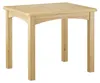 Kindersitzgruppe in weiß oder Holzfarbe Massiv mit Tisch Produktbild-Vorschau 9