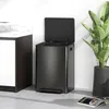 HOMCOM Kuchynský odpadkový kôš 2 x 30 l s vekom so systémom Náhľad obrázku produktu 8