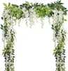 Künstliche weiß-Girlande, für Zuhause, Garten, Outdoor, Produktbild-Vorschau 2