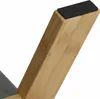 Podnóżek Relaxdays, tapicerowany, nogi bambusowe, wymiary: Podgląd zdjęcia produktu 7