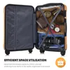 Suitcase Set, Rollkoffer Handgepäck, Kofferset, mit 4 Produktbild-Vorschau 6