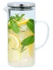 Glaskanne mit Deckel - 1,3 Liter - Transparent Produktbild-Vorschau 3