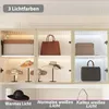 Weißer Vitrinenschrank mit 6 Glastüren & 3 Schubladen Produktbild-Vorschau 3