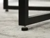 Kulatý jídelní stůl 120 KEON - černý Náhled obrázku produktu 8
