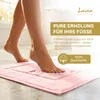 Lavea® 4er Set Badematte 50x80 cm, Badezimmerteppich 100% Produktbild-Vorschau 3