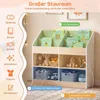 COSTWAY Bücherregal Kinder, Kinderbücherregal mit 8 Produktbild-Vorschau 6