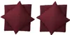 4 tlg Uni Bettwäsche 135x200 Bordeaux Einfarbig Renforce Produktbild-Vorschau 5