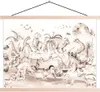 MuchoWow® Textilposter Dinosaurier - Bus - Kinder - Tiere - Produktbild-Vorschau 1