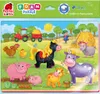A4 Schaumstoffpuzzle Bauernhoftiere Pädagogisches Puzzle Produktbild-Vorschau 3