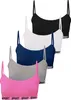 5er Set Mädchen Bustier - Sport Mikrofaser - Bunt Produktbild-Vorschau 1