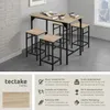 tectake® Bartisch-Set Edinburgh 5-teilig mit Produktbild-Vorschau 2