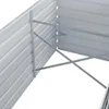 vidaXL Letto da giardino rialzato in acciaio zincato Anteprima dell’immagine prodotto 5