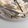 Wanduhr - Rund - Glasuhr - Käse Schreibtisch Essen Essen - Produktbild-Vorschau 5