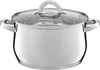 Kuketo | Edelstahl Kochtopf 22 cm Mit Glasdeckel 4,8 L - Produktbild-Vorschau 4