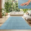 TT Home Wohnzimmer Teppich Kurzflor Anti-Rutsch Rückseite Produktbild-Vorschau 1