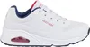 A side view of a white SKECHERS UNO women's sports shoe. Produktbild-Vorschau
