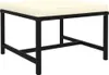 set 9 pezzi da giardino con cuscini in poly rattan nero Anteprima dell’immagine prodotto 12