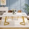 A dining table set with chairs in a dining room setting. Produktbild-Vorschau