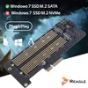 M.2 NVMe SATA SSD PCIe Erweiterungskarte Adapter 2in1 Produktbild-Vorschau 7