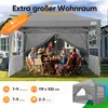Quictent Pavillon, pavillon pliable 2x2m avec 4 panneaux Voir les images du produit 3