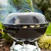 Grill ogrodowy, węglowy, Comfort, przenośny z pokrywą i Podgląd zdjęcia produktu 4