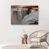 Leinwandbild niagarafälle 90x60 cm Feeby beige wandbild Produktbild-Vorschau 2