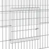 vidaXL Klec pro králíky 3 panely 325x109x54 cm Pozinkované Náhled obrázku produktu 6