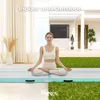 A woman meditating on an airtrack mat indoors and outdoors. Produktbild-Vorschau