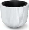 Prosperplast s.r.o. Pot de fleurs avec insert MILLY blanc Voir les images du produit 2