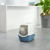 ROTHO Bailey Hooded litter box Blue  White Anteprima dell’immagine prodotto 7