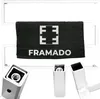 FRAMADO, Handtuchhalter Badezimmer Wand, Metall, 70x7x50cm, Produktbild-Vorschau 1