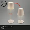 LED Tischlampe Akku Lampe Kabellos IP44 Höhenverstellbar Produktbild-Vorschau 7