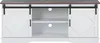 MODFU Meuble TV 150×40×60 cm - Buffet Blanc avec Étagères Voir les images du produit 9